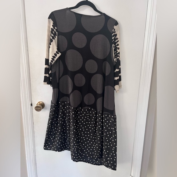 ALEMBIKA POLKA DOT BALOON DRESS SIZE 1/US SIZE 6 - Picture 2 of 8